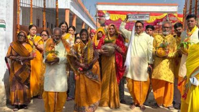 Photo of कानपुर देहात: डेरापुर में श्रीमद् भागवत कथा ज्ञानयज्ञ का भव्य आयोजन