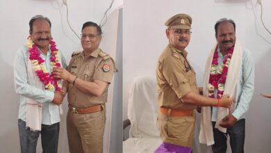 Photo of कानपुर देहात पुलिस से सब इंस्पेक्टर बन्दूलाल की शानदार विदाई