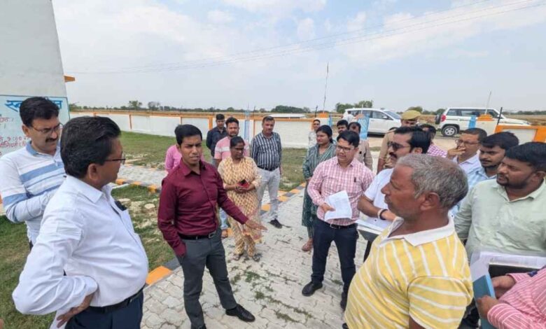 ग्राम पंचायत बरार में स्थित पानी की टंकी का किया निरिक्षण
