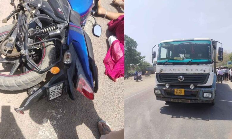 घाटमपुर दर्दनाक हादसा महिला की मौत