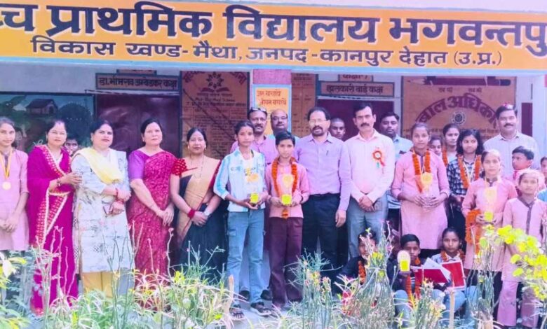 प्राथमिक विद्यालय निनायाँ में प्रवेशोत्सव कार्यक्रम