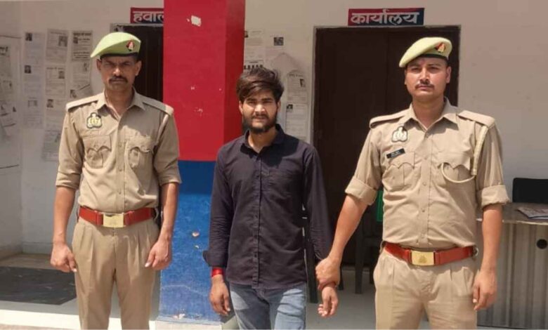 मूसानगर पुलिस की गिरफ्त में शातिर चोर आवेश कुमार