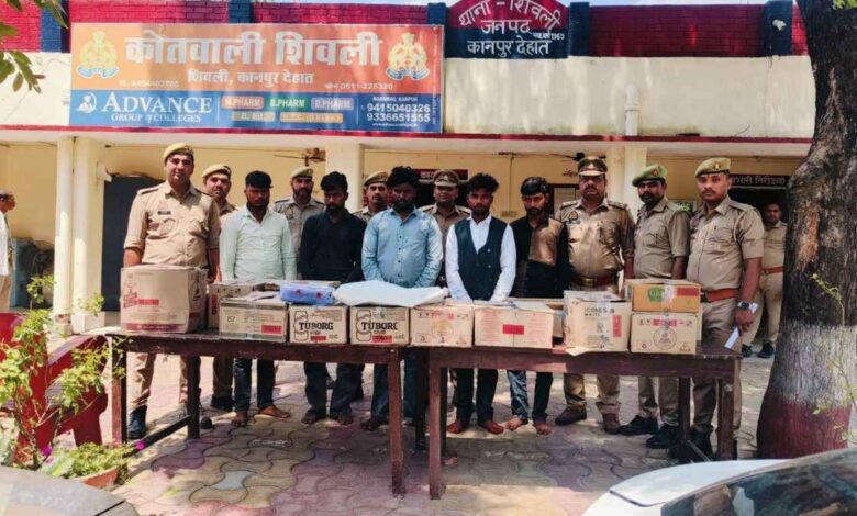 शिवली पुलिस की सफल कार्यवाही