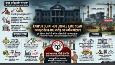 Photo of कानपुर देहात: 400 करोड़ का ‘महा-जमीन घोटाला’, पूर्व एडीएम और बैंक अफसरों पर एफआईआर
