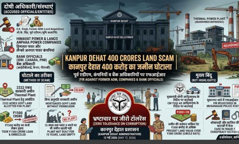 कानपुर देहात कलेक्ट्रेट और मूसानगर थाने की प्रतीकात्मक तस्वीर।