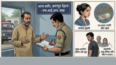 Photo of कानपुर देहात: बरौर में युवती लापता, 50 हजार नगदी समेत कीमती गहने भी साथ ले गई