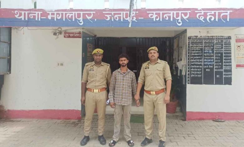 मंगलपुर पुलिस की गिरफ्त में बहन की हत्या का मुख्य आरोपी मिलन