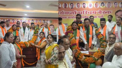 Photo of भाजपा प्रदेश अध्यक्ष पंकज चौधरी का कानपुर देहात में भव्य स्वागत, 2027 के लिए दिया ‘प्रचंड जीत’ का महामंत्र