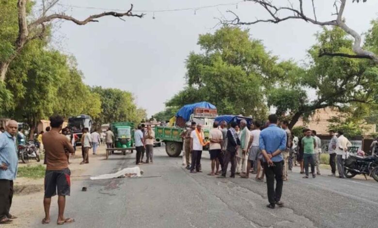 राजपुर सड़क हादसा कानपुर देहात
