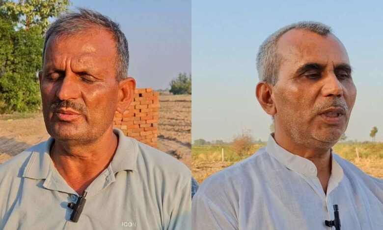 तहसील रजिस्ट्रार कार्यालय में तितम्मा संशोधन की कार्रवाई के बाद समझौता पत्र दिखाते शिवली चेयरमैन और फौजी के परिजन