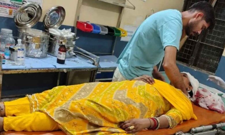शिवली चाचा भतीजी घायल एक्सीडेंट में