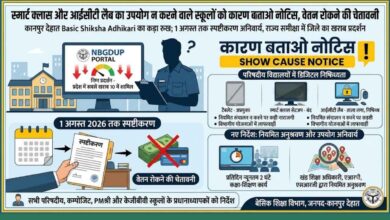 Photo of कानपुर देहात: स्मार्ट क्लास और आईसीटी लैब का उपयोग न करने वाले स्कूलों को कारण बताओ नोटिस, वेतन रोकने की चेतावनी