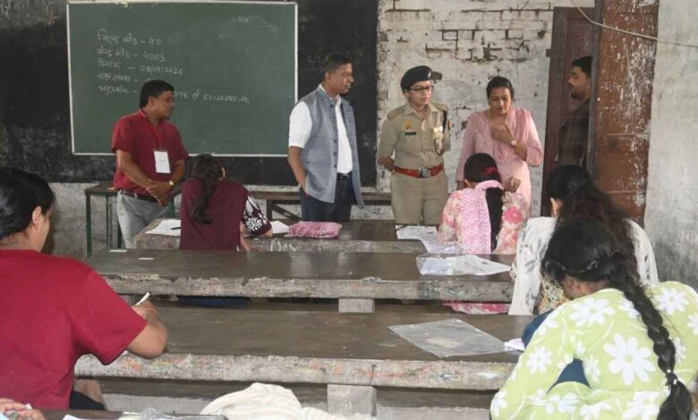 dm sp tet exam निरीक्षण