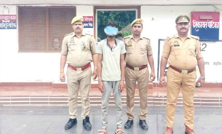 रसूलाबाद पुलिस की गिरफ्त में दुष्कर्म का आरोपी सोनू राठौर