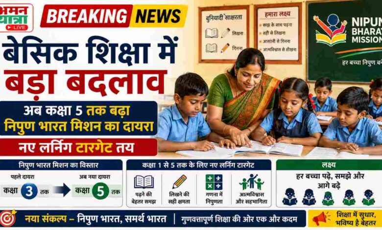 बेसिक शिक्षा में बड़ा बदलाव 1 खबर 2