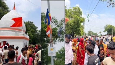 Photo of कानपुर देहात: 70 वर्ष पुराने सार्वजनिक मंदिर में झंडा लगाने और ताला लगाने से तनाव, प्रशासन ने संभाली स्थिति