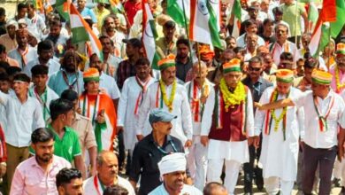 Photo of कानपुर देहात: “राष्ट्रभक्ति का संदेश तिरंगे के तले एक देश” थीम लेकर गजनेर में निकाली गयी यात्रा में दिखी एकता