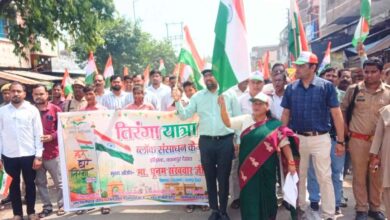 Photo of कानपुर देहात: हर घर तिरंगा अभियान के अंतर्गत झींझक में निकाली गई तिरंगा यात्रा