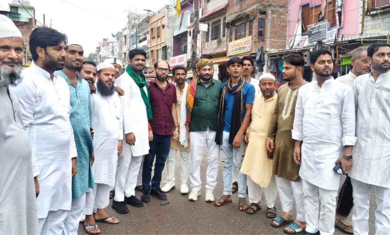 pukhrayan kanpur dehat juloos e mohammadi पुखरायां जुलूस