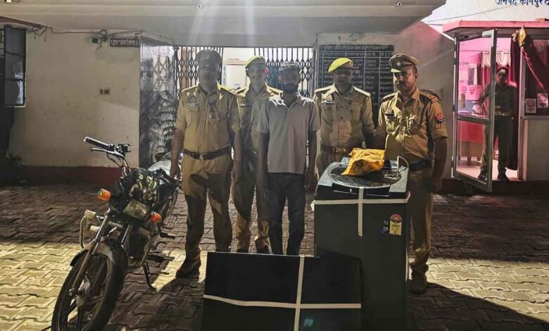 मंगलपुर चोरी का खुलासा कानपुर देहात