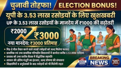 Photo of लखनऊ: यूपी के 3.53 लाख रसोइयों को चुनावी तोहफा: मानदेय में ₹1000 की बढ़ोतरी की तैयारी, ₹3000 होगा मानदेय