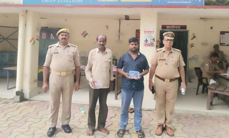 कानपुर देहात के शिवली में नकली सोने की अंगूठी देकर ठगी करने वाले दो टप्पेबाज पुलिस हिरासत में