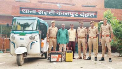 Photo of कानपुर देहात: निर्माणाधीन फैक्ट्री में हुई चोरी का सट्टी पुलिस ने किया खुलासा, 2 शातिर गिरफ्तार