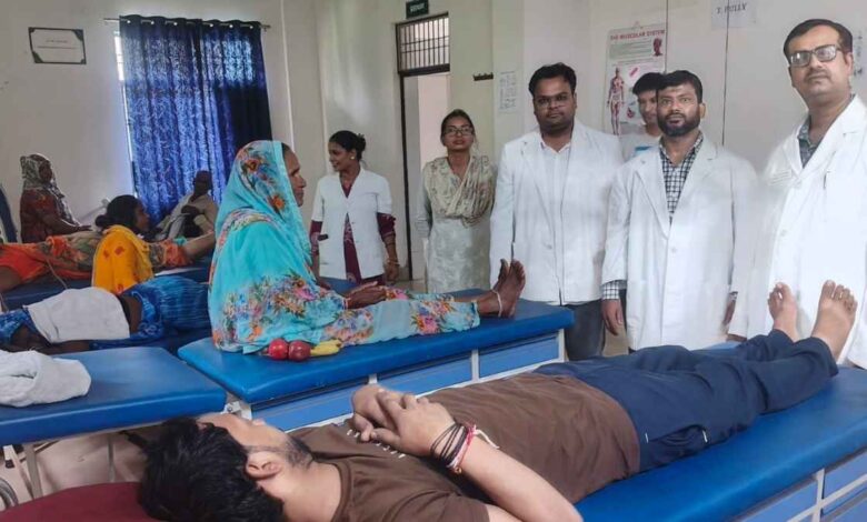 kanpur dehat physiotherapy day ayush hospital