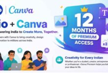 Photo of Jio और Canva ने की बड़ी साझेदारी, करोड़ों यूजर्स को मिलेगा 12 महीने का प्रीमियम एक्सेस