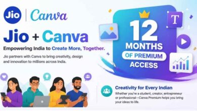 Photo of Jio और Canva ने की बड़ी साझेदारी, करोड़ों यूजर्स को मिलेगा 12 महीने का प्रीमियम एक्सेस
