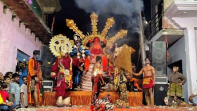 Photo of महाबलेश्वर हनुमान मंदिर में बुढ़वा मंगल की धूम: 56 भोग के बाद सजी भव्य झांकी, भजनों पर झूमे भक्त