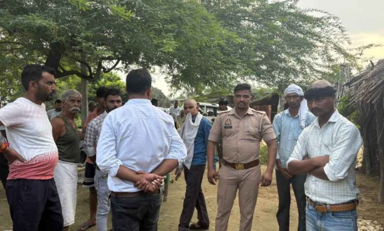 Kanpur Dehat Child Drowning Case investigation in Rasulabad village.
