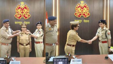 Photo of डेरापुर थानाध्यक्ष नीलेश कुमारी बनीं इंस्पेक्टर: एसपी श्रद्धा नरेंद्र पांडेय ने कंधे पर स्टार लगाकर बढ़ाया मान, उज्ज्वल भविष्य की दी शुभकामनाएं