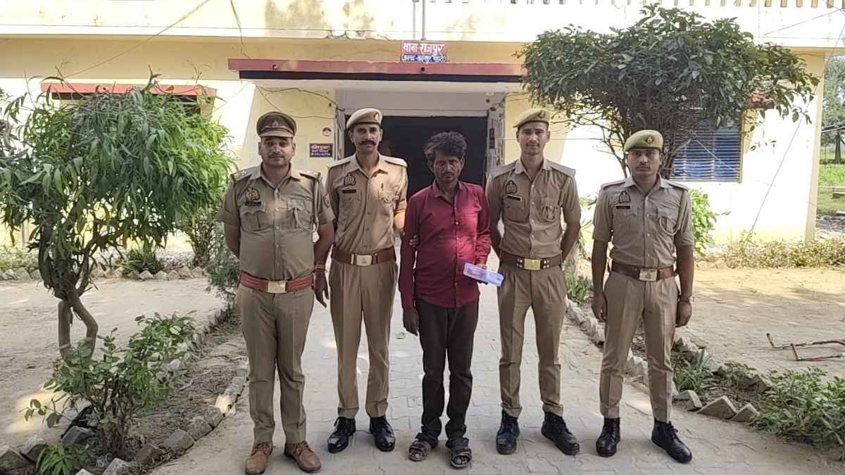 राजपुर पुलिस ने बैंक के बाहर चोरी करने वाले शातिर को पकड़ा