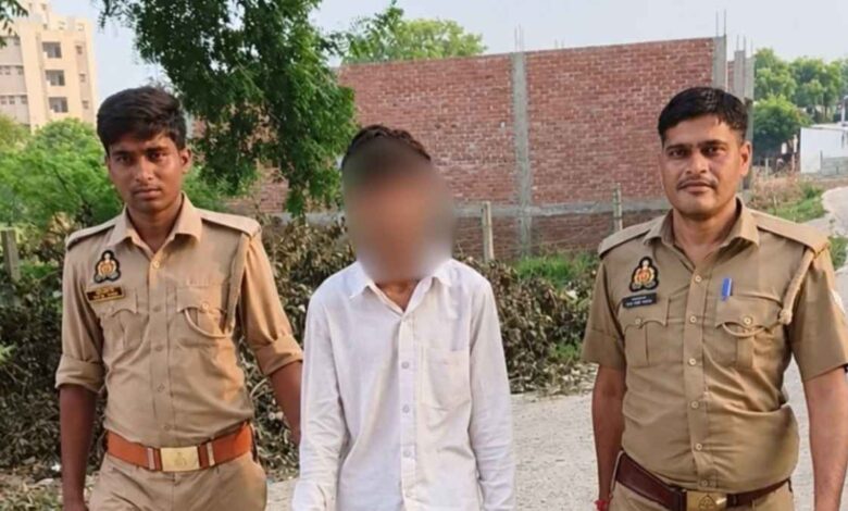 sikandra police rape accused arrest